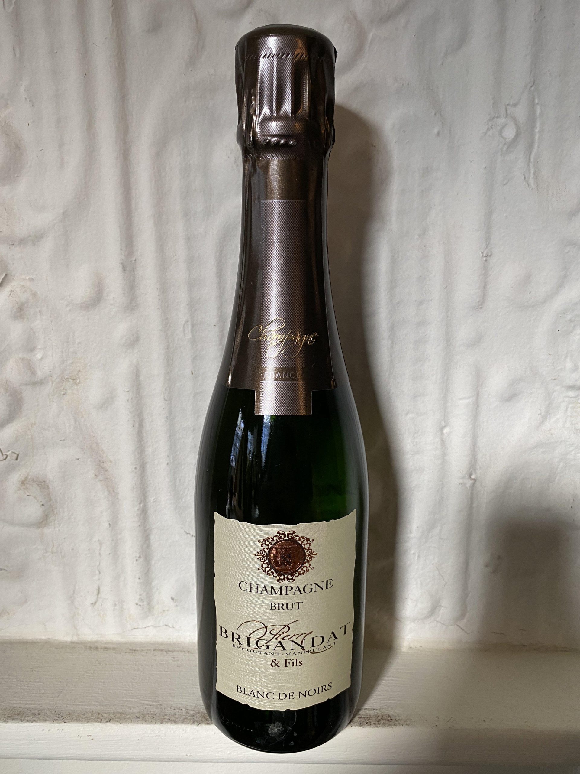 The best price of HALF BOTTLE Champagne Brut Blanc de Noirs Brigandat NV 375ml Champagne France For Discount